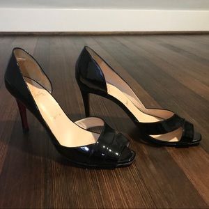 Christian Louboutin Patent Leather D'Orsay Pumps